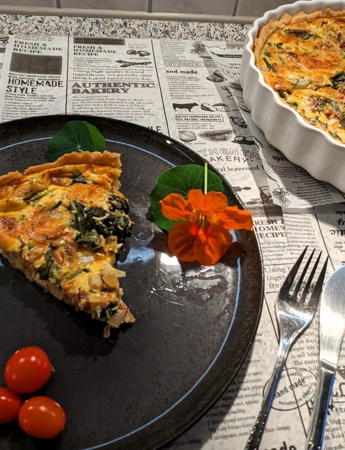 Mangold-Quiche