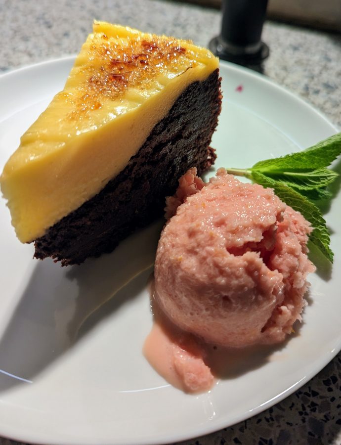 Creme brûlée Brownie