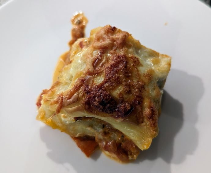 Kürbis – Lasagne
