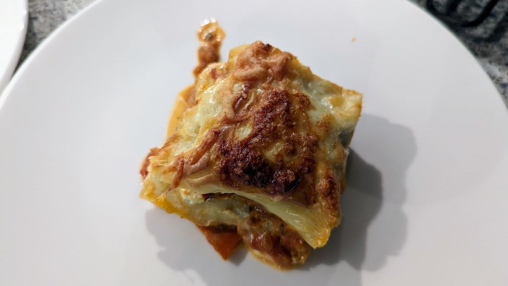 Kürbis – Lasagne
