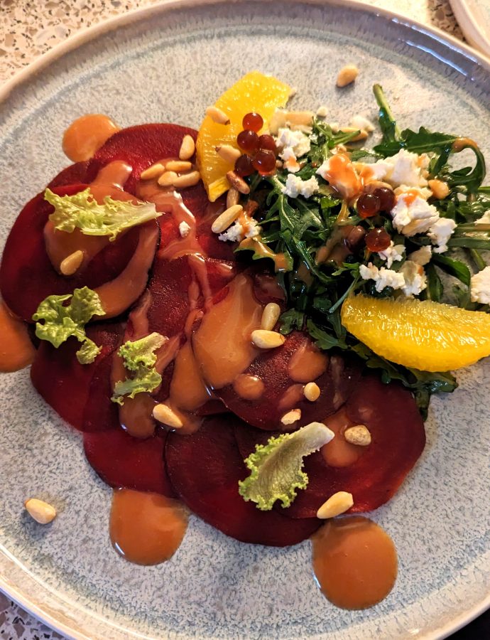 Rote-Bete-Carpaccio