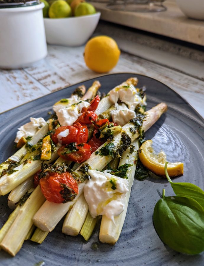 Spargel aus dem Backofen