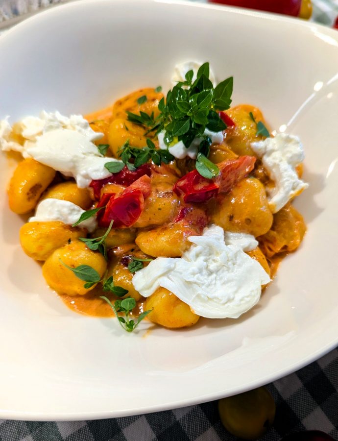Gnocchi mit Tomate und Burrata
