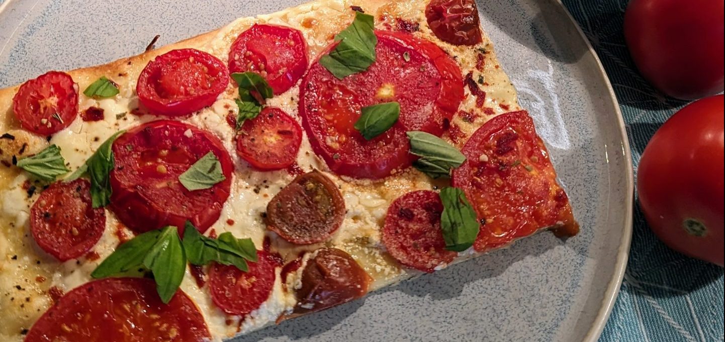 Tomaten-Flammkuchen