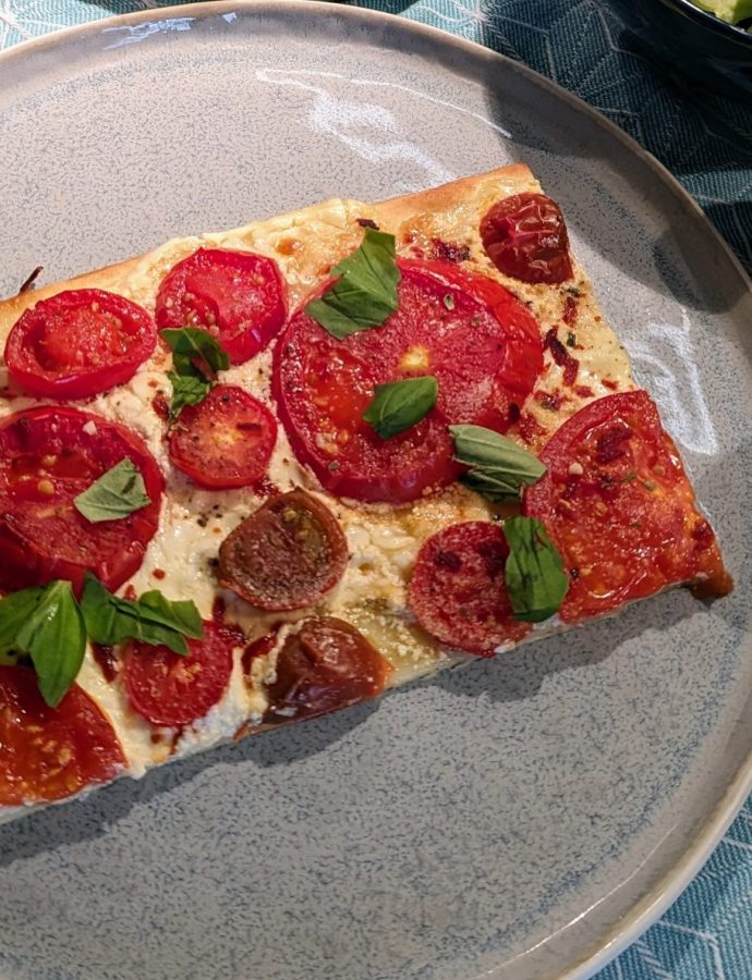 Tomaten-Flammkuchen