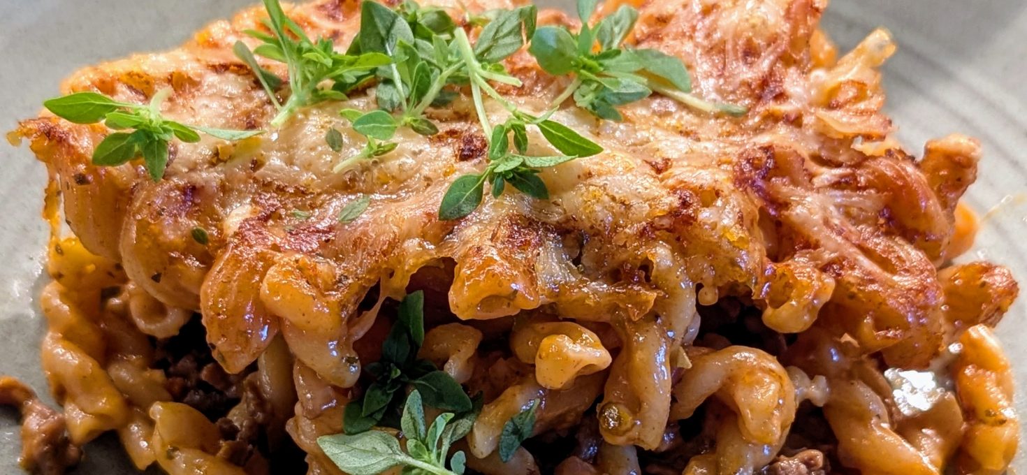 One-Pot Bolognese-Auflauf