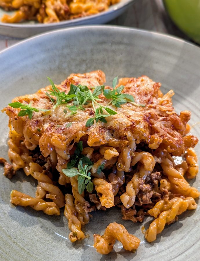 One-Pot Bolognese-Auflauf