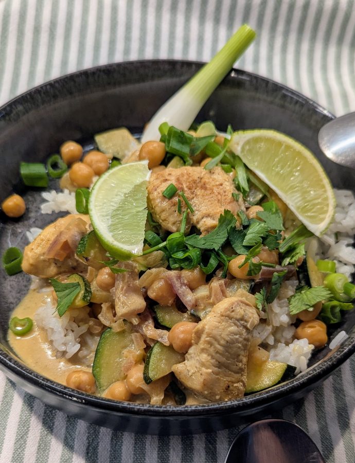 Schnelles, fruchtiges Curry