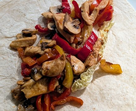 Teriyaki-Hähnchen-Wrap