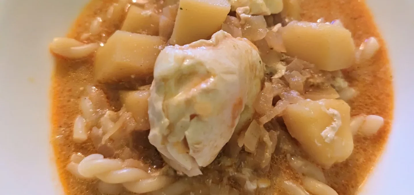 Omas saure Kartoffelsuppe