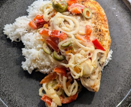 Schnitzel -Andalusische Art