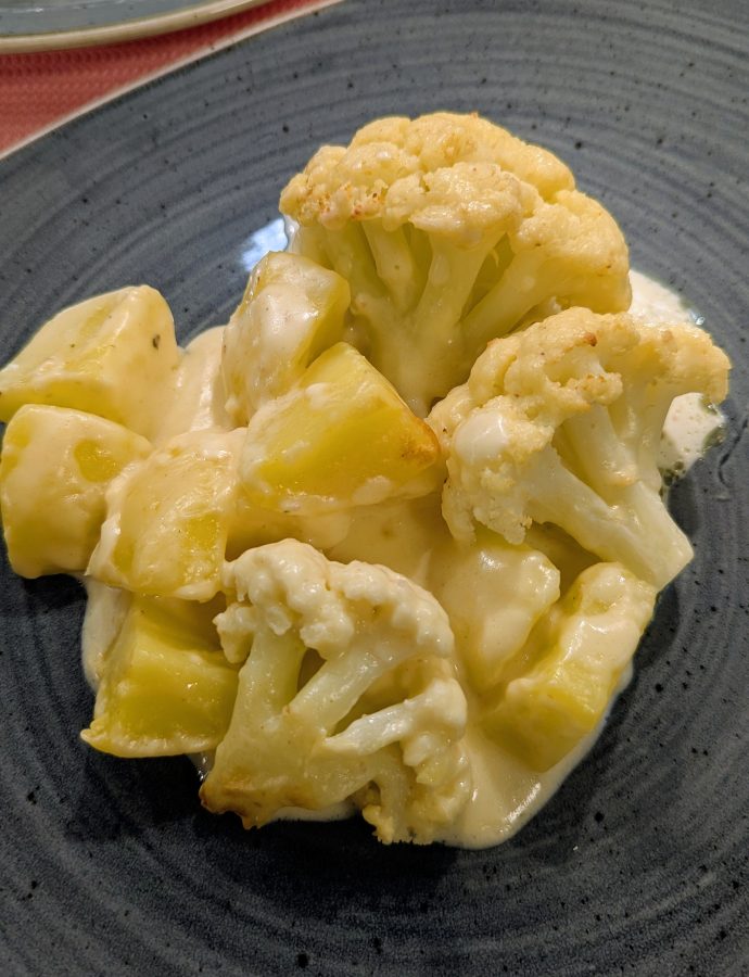 Omas überbackener Blumenkohl