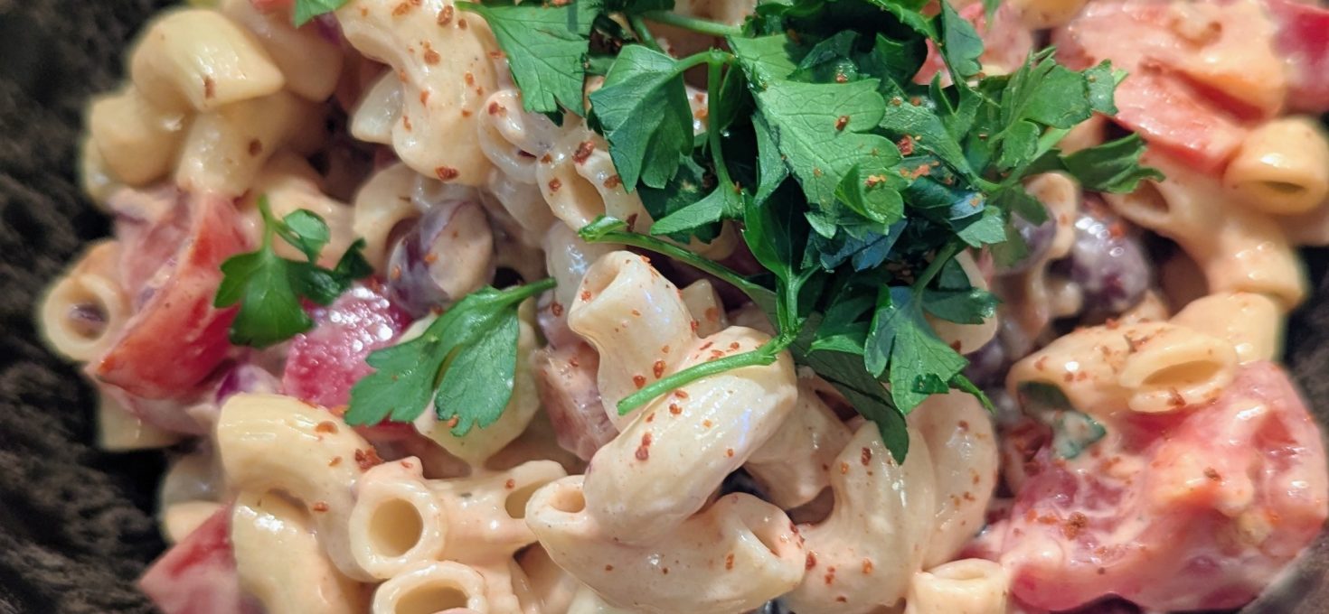 ​Bunter Nudelsalat „Mexiko-Style“