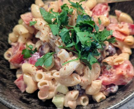 ​Bunter Nudelsalat „Mexiko-Style“