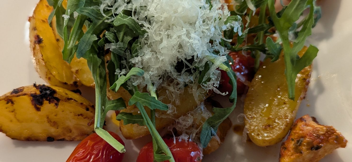 Mediterranes Pesto-Hähnchen vom Blech